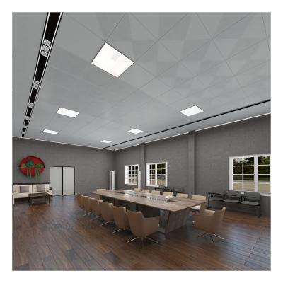 China Artistic Ceilings Fireproof 600x600mm Perforated Ceiling Panels Ceiling Tile for sale