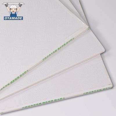 China Built-in ceilings China big factory price good price pvc square gypsum ceiling board plaster DRUNK IC room for sale