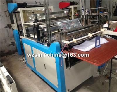 China Mini Plastic Economic Home Use Orange Plastic Bag Making Machine Complete Plant for sale