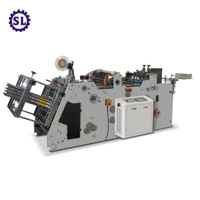 China High Speed ​​Food Package Fold Cardboard Paper Box, Hamburger Box and Packing Box Forming Machine Erecting Machine for sale