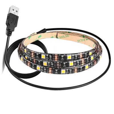 China La TV hace excursionismo el color de luces de tira del LED RGB TVAD cambiable USB DC 5V 30LEDs en venta