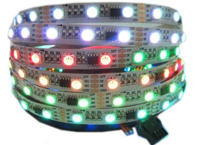 China Tira programable DC12V a todo color WS2818 los 5m del RGB LED de la magia 20 pixeles/M en venta