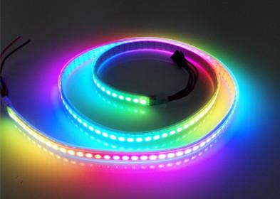 China Pixeles no impermeables de la tira IP20 WS2813 144 del RGB LED de la magia direccionables en venta