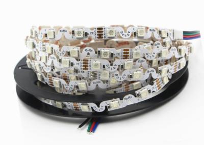 China RGB SMD5050 LED Ribbon Tape Light Bendable Backlight 14W / Meter DC12V for sale