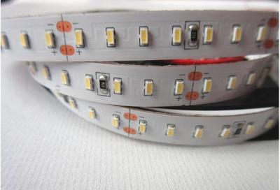 China Double Layer Indoor LED Strips , 24V Cuttable 3014 LED Strip Light 5000 × 8mm for sale