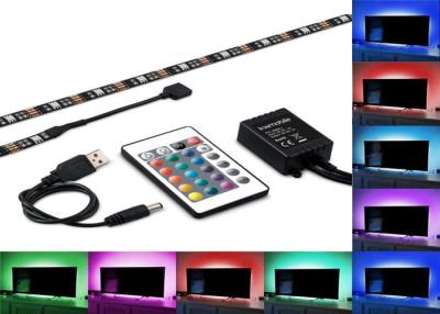 Cina Colore del corredo della striscia di USB 5V RGB LED che cambia il corredo Cuttable della lampadina di 150leds TV in vendita