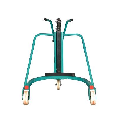 China Factory Direct Oil Drum Pallet Truck Manual Lift Manual Industrial Sized Hydraulic Oil Drum Pallet Truck for sale