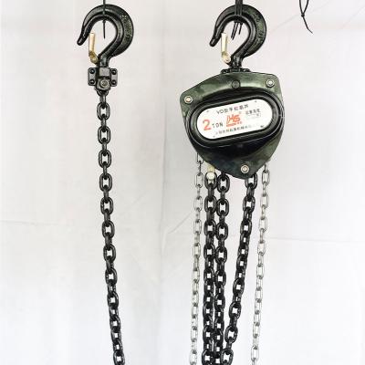 China Wholesale Price 1t 2t 3t 5t 10t Ton Black Iron Chain Type Easy Manual Chain Hoist for sale