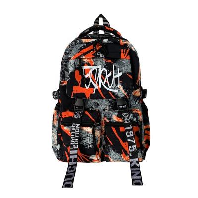 China Custom Logo Casual Sports Backpacks Waterproof For Boys Backpacks For High School Students for sale