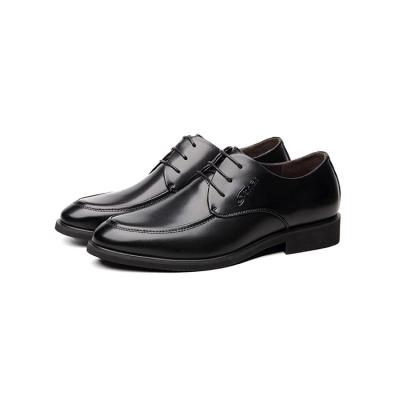 China Deodorization British Style Men Shoes Formal Flats Genuine Leather Business for sale