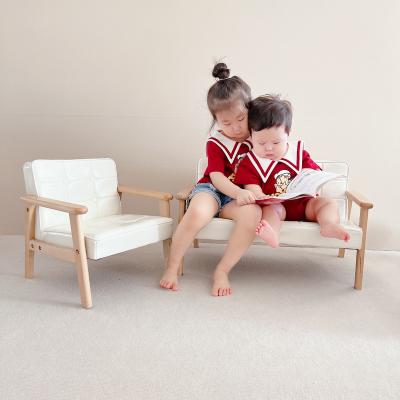 China Modern Ready To Ship Comfortable Mini Study Children Armchair Wooden Sofa Chair Bench for sale