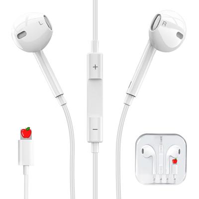 China Hot Selling Trending Perfect Noise Cell Phone Wired Earphone Earpods Earbuds With MIC For I Phone Earphone For Apple Earpod for sale