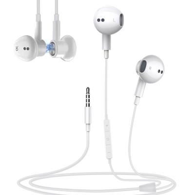 China Perfect Sound Hot Selling Wired 3.5mm Stereo In-Ear Headset Headphones With Low MIC Earpods Earphone For Samsung S10 S9 A71 5G A51 A52 A12 A11 for sale