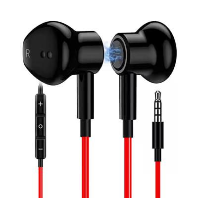 China Factory Wholesale In-Ear Headphones Wired Headphones 3.5mm Headphones With MIC Stereo Headset Compatible With iPhone & Android, iPad for sale