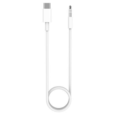 China Practical Hot Selling Car OEM Type-c to 3.5mm White Audio Cable For Phone for sale