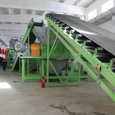 China Recycling Industry Automatic Tire Recycling Machine Used Tire Recycling for sale