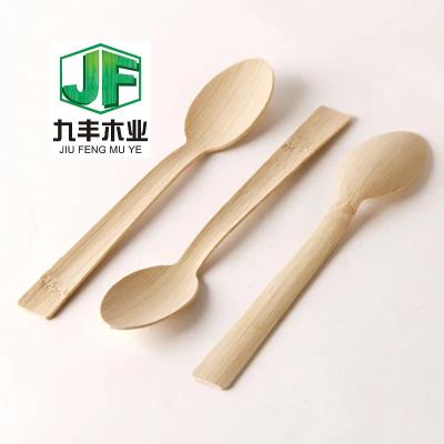 China Restaurant Spoon Fork Knife Biodegradable Eco-Friendly Wooden Cutlery Set Disposable Wooden Cutlery For Food for sale