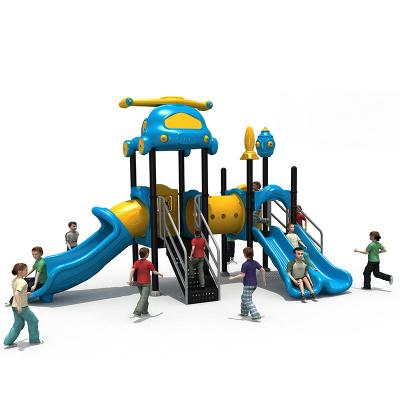 China Multifunctional Outdoor Playground Cheap Price Kids Play Equipment Commercial Kids Outdoor Playground Plastic Slide Set On Sale for sale