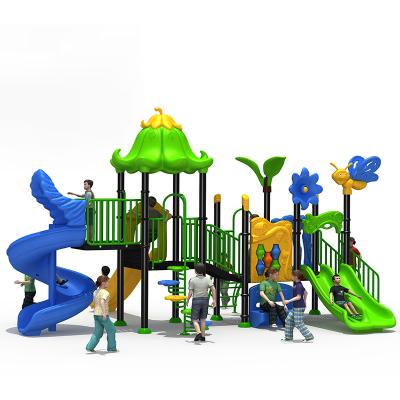 China Grow Kids Outdoor Sports Capacity Water Park Kids Playground Equipment Combination Slide Design Dream Equipment With Plastic Slides And Galvanized Steel for sale