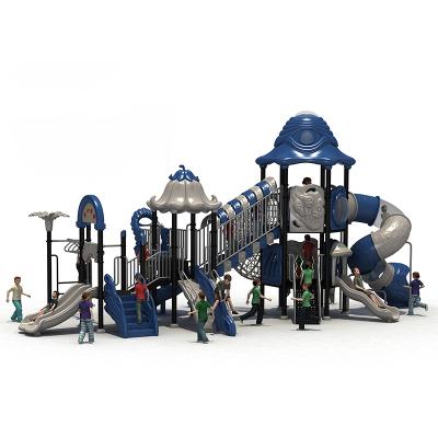 China Cultivate Outdoor Sports Children's Public Playground Equipment Children's Combination Slide Design Dream Equipment with Plastic Slides and Galvanized Steel for sale