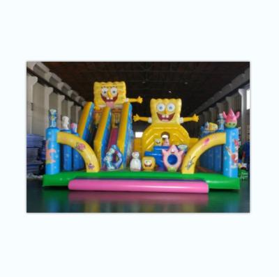 China Flexible Combo Factory Kids Jumping Castle Wholesale Combo Trampoline Inflatable Castle With Slide for sale