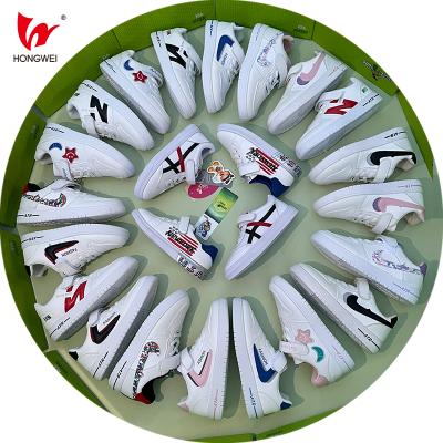 China Flat 2021 New Fashion Children Leisure Skateboard Running Sneakers Boys Girls Fashion School Sports Casual Shoes for sale