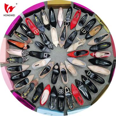 China Good quality hot sale women's high heels legs waterproof classic ladies shoes high heels ladies led heels bulk wholesale for sale