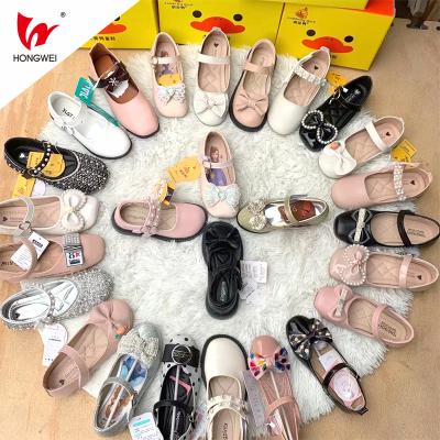 China Hot Selling Waterproof Beef-tendon Girls Unique Princess Shoes Fashion Stylish Shoes Children Girls Single Shoes for sale