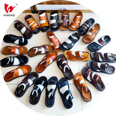 China 2021 Men's Sandals Breathable Comfortable Beach Sandals Men's Casual Sandals New Arrival Wholesale Bulk Men's Flat Beach Sandals Mixed Fashion for sale