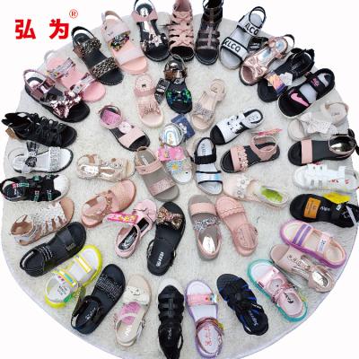 China 2021 Summer Fashion Trend Waterproof Casual Children's Sandals Breathable Girls Running Sandals Girls Sandals for sale