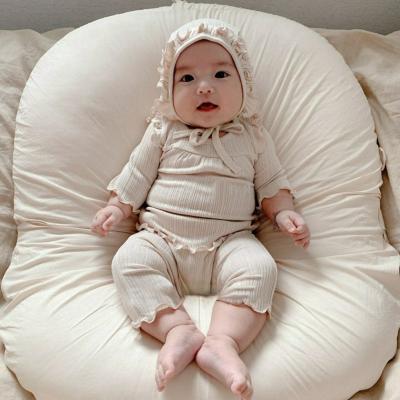 China Cute Korean Children's Clothing Summer Baby Suits Newborn Baby Clothes Home Clothes Children's Pajamas for sale