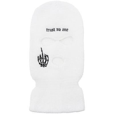 China Hole Three Ski Mask Winter Hats Custom Cheap COMMON Logo Design Winter Hats Neon Balaclava 3 Price Balaclava Ski Mask for sale