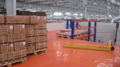 China 1-3 Níveis removível sistema de piso Industrial de Mezzanine e Pallet Racking, Q235B à venda