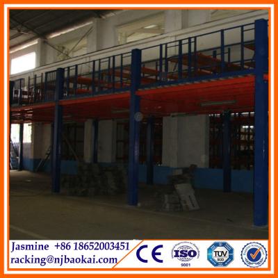 China Steel Structure Mezzanine Floor Platform for Industrial Warehouse Storage for sale