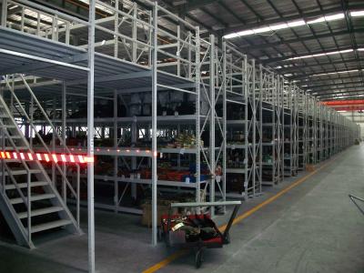 China Medium Duty Mezzanine shelving and racking systems multi level shelving for sale