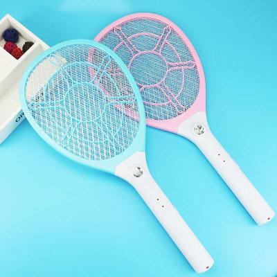 China Hot Selling Rechargeable Electric Mosquito Swatter Fly Swatter Mosquito Killer Viable Electric Mosquito Swatter for sale