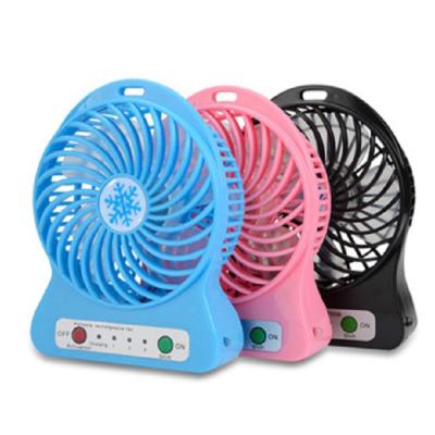 China Factory Direct Sales Portable Mini Electric Rechargeable Battery Rechargeable Snowflake Handheld Fans for sale