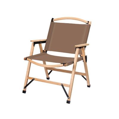 China Contemporary good quality wooden camping chair wholesale camping backpack low beach chairs for sale