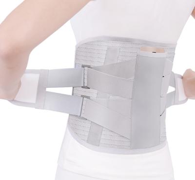 China Hot Selling Custom Made Back Support Belt Amazon Spine Decompression Brace Lumbar Support Belt Protective Support Belt Slimming Waist Trimmer for sale