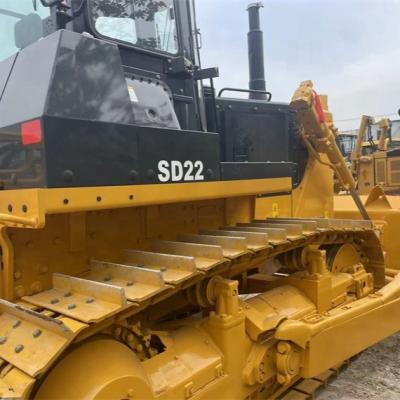 China Construction Material Shops 88% New Second Hand Bulldozer Sold In Stock , Shantui SD22 Crawler Bulldozer for sale