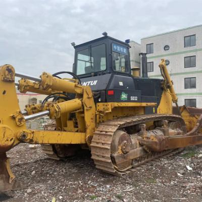 China Building Material Stores Used 320 Hp Tracked Bulldozer, Original Stock For Sale, Shantui SD32 Bulldozer for sale