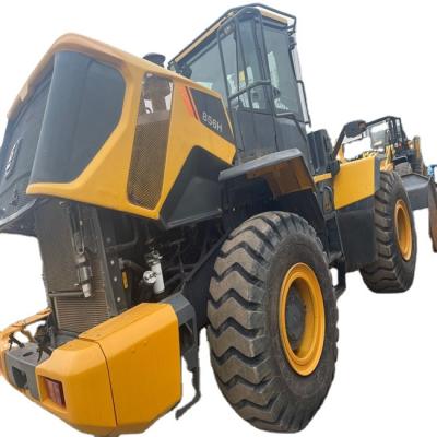 China Building Material Stores Front Dump Tire Liugong 856H Pilot Injection Electronic Second Hand 50 Loader for sale