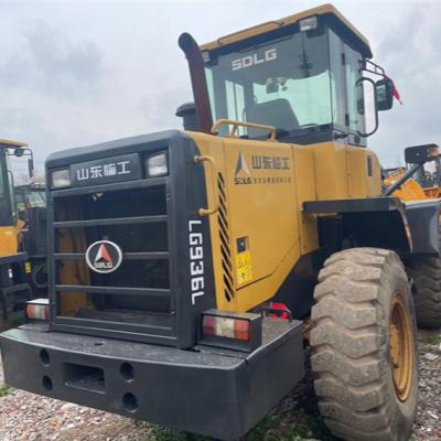 China Lingong LG936L Pilot Wheel Loader 3 Ton Second Hand Loader Construction Material Stores 