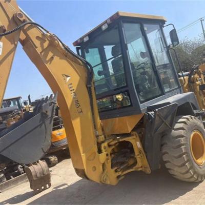 China The Lingong LGB680 construction material stores is busy at both ends, with a loader at the front and an excavator at the bottom for sale