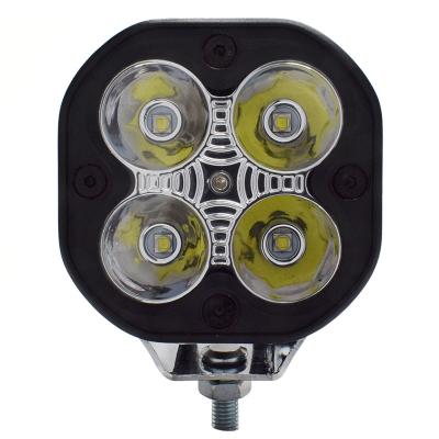 China ATV Led Driving Light 3 Inch Mini Drive Off Road Amber Color Doubles Off Road Fog Light Spot Beam Yellow White Cube Pods 4x4 80W 2Pcs for sale