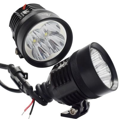 China Motorcycle LED Spot Lamp POD 40W ATV UTV Spotlight Motorbike ATV UTV Car Trucks Boat MOTO LED Light Car Off Road Off Road Fog Driving Headlights for sale