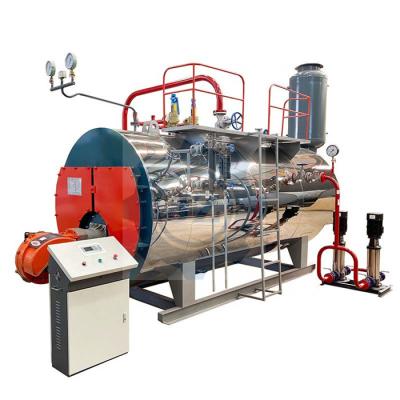 China Full Automatic Gas/Oil Fired Fire Tube Skid-Mounted Steam Boiler Heating System en venta