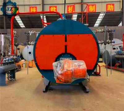 China Horizontal Skid Mounted Gas/Oil Fired Steam Boilers For Fish Meal Industry for sale