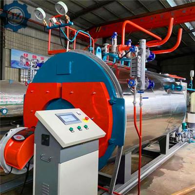 China Industrial Skid Mounted Gas/Oil Fired Steam Boilers Used In Sugar Factory for sale