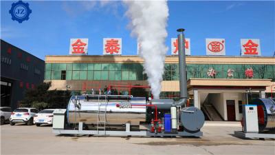 China caldera de vapor embalada encendida diesel Horizotal del aceite industrial de 4t para la destilación del alcohol, vinificación en venta